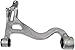 Dorman 521-123 Front Driver Side Lower Suspension Control Arm Compatible with Select Ford/Jaguar/Lincoln Models