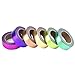 Mudder Rainbow Washi Masking Tape Collection DIY Sticker Set, Pack of 6
