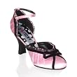 Sexy High Heeled Shoe Retro 20's Flapper Open Toe Shoe Halloween Dress Up