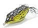 wLure 5 Hollow Body Topwater Frogs Fishing Lures Baits with Free Tackle Box 2 1/5 Inch 3/8 Oz FG43KB