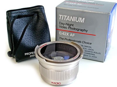 0.42X Wide Angle Macro Lens For Canon Powershot A80 A95