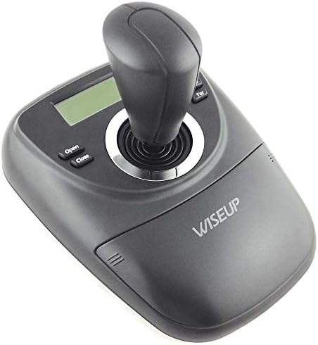 Wiseup™ PTZ Keyboard Controller 3D 3-Axis Joystick LCD Display for CCTV Speed Dome Camera Pelco-D P