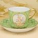 ＨＥＲＥＮＤ(ヘレンド)　コーヒーカップ＆ソーサー(03929)　フンボルト・グリーン(HUMBOLDT)　(並行輸入品)