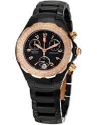 Michele Womens MWW12A000009 Tahitian Chronograph Watch