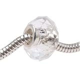 Faceted Glass Bead Fits Pandora "Crystal" 14mm (1)