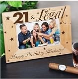 21st Birthday Gift Frame - 21 and Legal