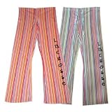 LACROSSE - STRIPED LOUNGE PANT - LOGO DOWN LEG
