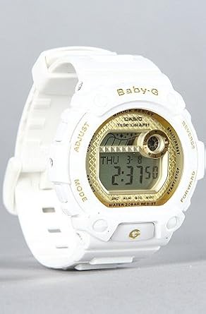 G-SHOCK The Baby-G BLX-100 Watch in White & GoldWatches for Women
