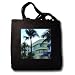 Miami Beach Art Deco - Black Tote Bag JUMBO 20w X 15h X 5d Miami Beach Art Deco - Black Tote Bag JUMBO 20w X 15h X 5d