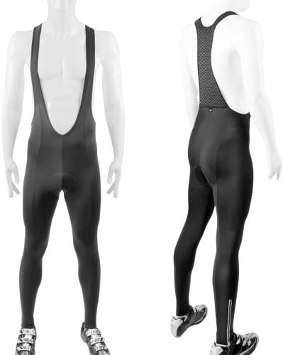 Men's Tall Stretch Fleece Cyclilng Bib Tights Bibtight