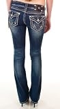41v6qDCx7yL. SL160  Miss Me Jeans Confetti Boot Cut Jean
