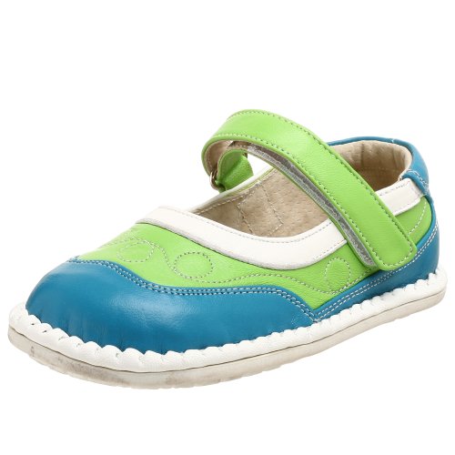 See Kai Run Infant/Toddler Mina Lime And Azure Mary Jane