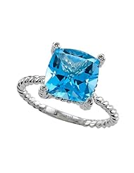 Genuine Blue Topaz Ring by Effy Collection®
