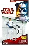 Star Wars 2009 Clone Wars Animated Action Figure CW-20 Clone Trooper Denal