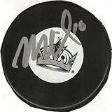 Autographed Mike Richards Puck - LOS ANGELES KINGS COA - Autographed NHL Pucks
