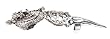 Bird Eagle Falcon Pewter Armor Ring Spike