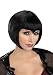 Halloween Costume Accessory Vampire Wig Black One Size
