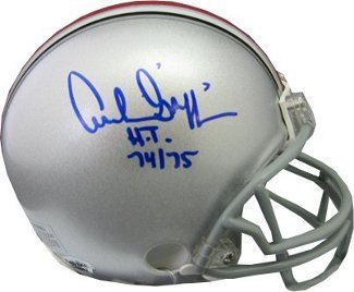 Archie Griffin Autographed/Hand Signed Ohio State Buckeyes Mini Helmet Heisman 1974-75