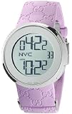 GUCCI Womens YA114404 i-GUCCI Digital Pink Watch