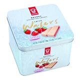 Garden Strawberry Wafers Exclusive Tin Box, 24.7-Ounce
