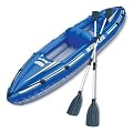 Inflatable 2 Person Kayak for Beach / Lake & Oars (142"/361cm)