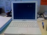 Certified Pre-Owned iBook G4/1.33 GHz, 1.5 GB of RAM, 40 GB internal drive, internal Combo Drive, internal 56k modem, Airport Extreme and Bluetooth installed, 12.1 TFT display, OS CD is not included, OS 10.4.11 installed - Used iBook