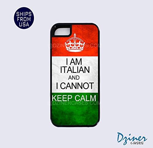 iPhone 5 5s Tough Case - I Am Italian I cannot Keep Calm iPhone Cover