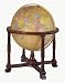 Replogle Globes Illuminated Diplomat Globe, Antique Ocean, 32-Inch Diameter