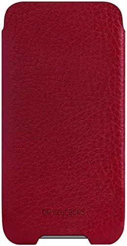 Apple iPhone 6 / 6S Beyza Phoenix Red NEW ZERO Leather Case