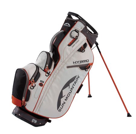 Sun Mountain 2012 Hybrid Bag (Silver/Lava)