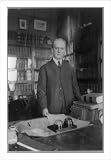 Historic Print (XL): [Joseph Patrick Tumulty, half-length portrait, standing behind desk, facing front]