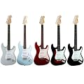 Guitare Electrique Strato 5 Coloris Au Choix ~ Avec Vibrato Et C�ble (sunburst)