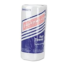 Boardwalk 6272 Household Paper Towel Roll, 2-Ply Perforated, 9" Width x 11" Length, White, 85 Sheets per Roll (Pack of 30)