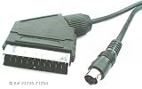 S-Video(PC DVD VHS) Out to Scart (TV) Device Cable