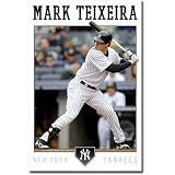 (22x34) New York Yankees Mark Teixeira Sports Poster Print