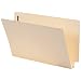 Smead End Tab Fastener Folder with Fold, Legal, Two 2-Inch Prong B Style #1 and #3 Fastener s, 50 per Box (37276)