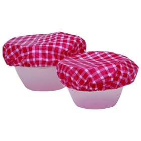 Kitchen Craft Food Bowl Covers, Plastic, Set of 7