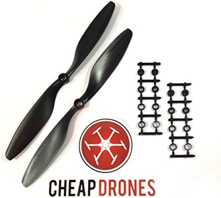 US Shipped Cheap Drones Propellers: 1-Pair 10x4.5 Counter Rotating Propellers for RC Quadcopters & Multicopters (2 Total Propellers) - Amazon Prime Shipping
