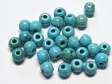 トルコ石 ターコイズ 5mm 一粒からご購入頂けます 天然石 パワーストーン ターコイズ