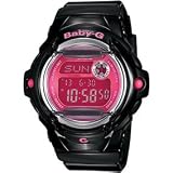 Casio G-shock BG169R-1B-CR Baby-G-Whale With Vivid Color BlackPink Watch Womens