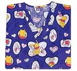 Disney Winnie the Pooh Hearts and Hums Medical Scrub Top (S-2X) by Barco Uniforms