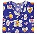Disney Winnie the Pooh Hearts and Hums Medical Scrub Top (S-2X) by Barco Uniforms