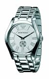 Emporio Armani Gents Stainless Steel Bracelet Watch with Silver Dial :  emporio armani watches chronograph gents watches