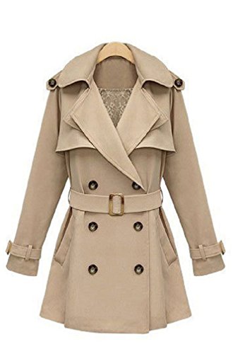 レディース (2色選択)  トレンチコート　オリジナルBAGセット#779 ベージュ グリーン ミリタリージャケット ダウン コート アウター スノボージャケット トレンチコート ピーコート