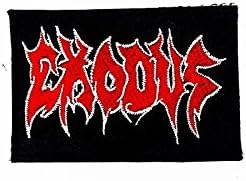 Exodus Thrash Metal Black Metal Heavy metal death metal rock Music iron on Patches
