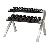Tko 2-Tier Horizontal Dumbbell Rack