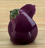 EGGPLANT NAPKIN HOLDER, SS-1247