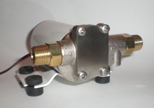 Electric Oil Scavenge Gear Pump Remote Turbo Rear Mount Return Line 12 Volts