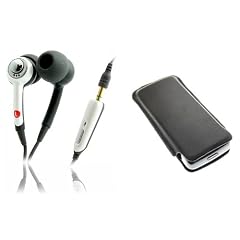 Sony Ericsson J110i Stereo Headset Silber Edition + Etui WALKMAN Tasche