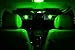 SAWE - 44MM 6-SMD 5050 Festoon Dome Map Interior LED Light Bulbs Lamp For 6411 578 211-2 212-2 (4 pieces) (Green)